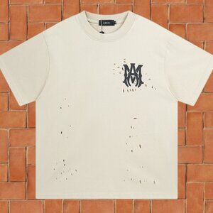AMIRI Beige Short Sleeve